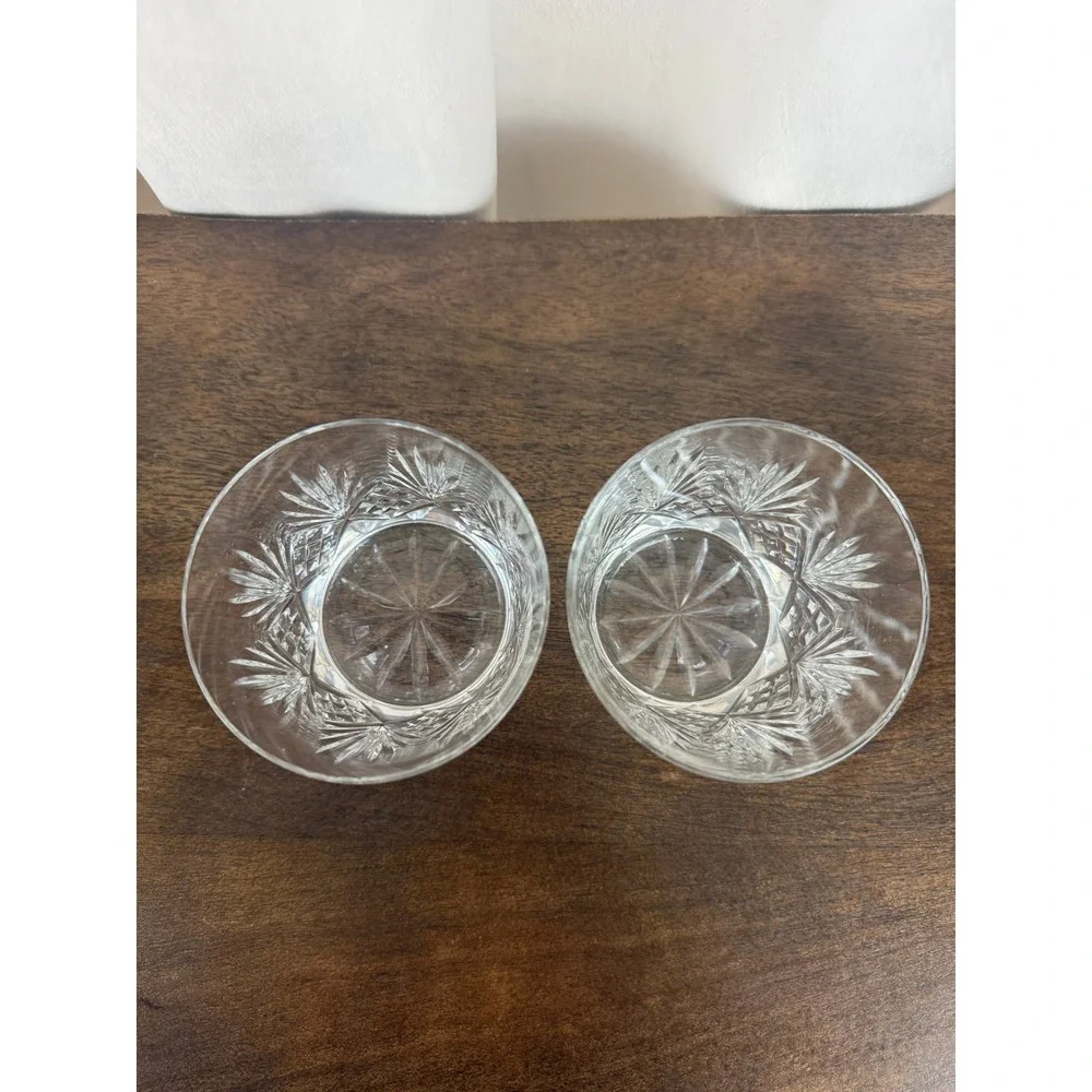 Crystal Clear Industries Set‎ of TWO Essex Double Old Fashioned Glasses 4
